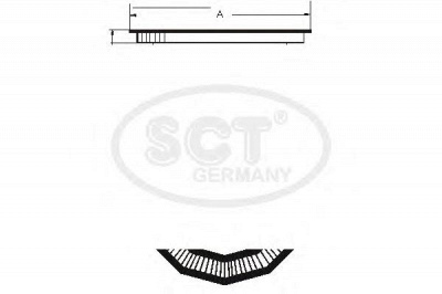 SCT GERMANY sb078 -  Воздушный фильтр